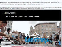 Tablet Screenshot of caribebrochasyherramientas.com